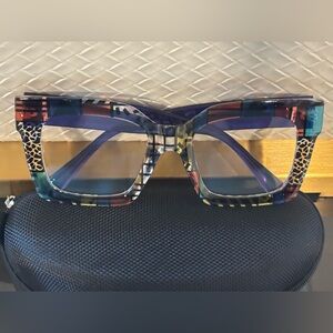 Colorful Geometric Patterned Glasses